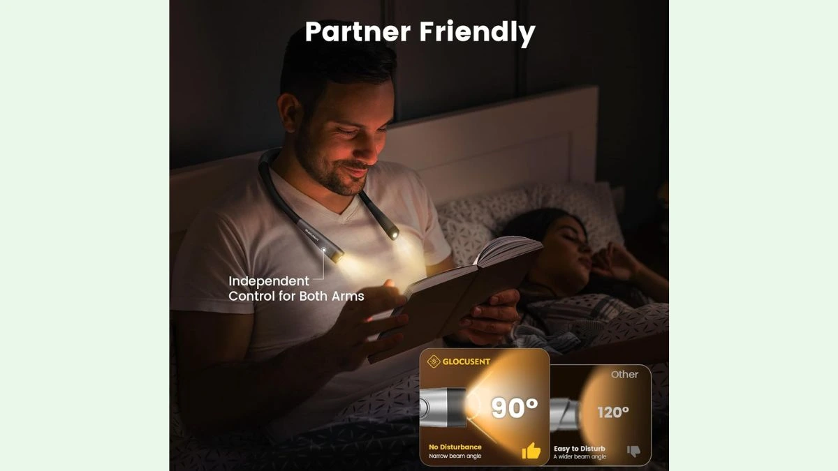 Lámpara de cuello para lectura